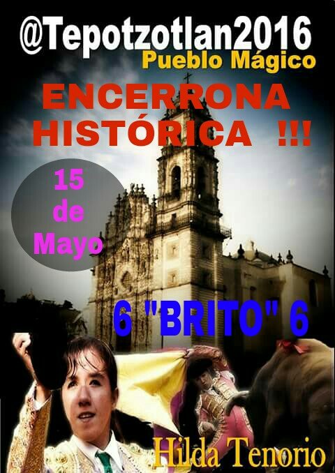 novillemx's tweet photo. Acontecimiento único en Tepotzotlán. Encerrona histórica de Hilda Tenorio. 6BRITO6 https://t.co/IXrSODbVvP