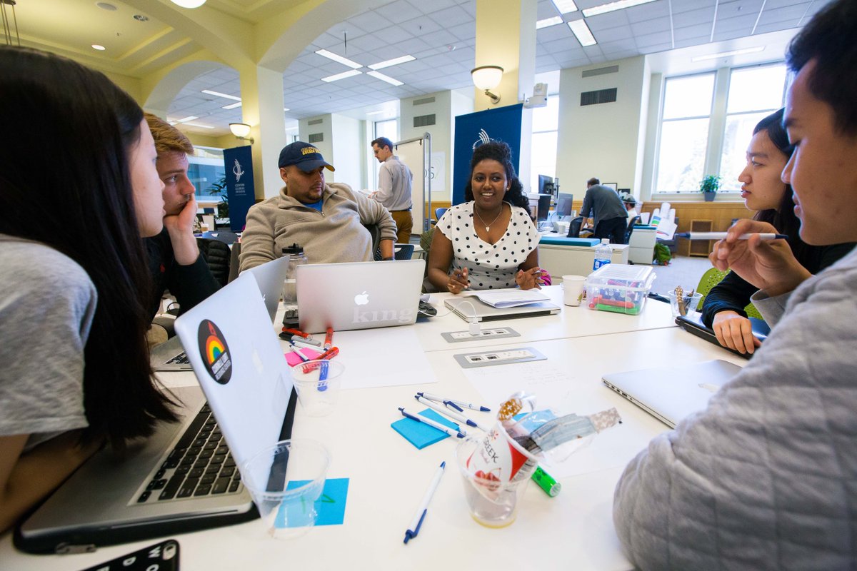 ClintonFdn's tweet image. What apps would help mental health on campuses? Share ideas w/ our 50+ student coders at #CGIU 2016. #codeforimpact