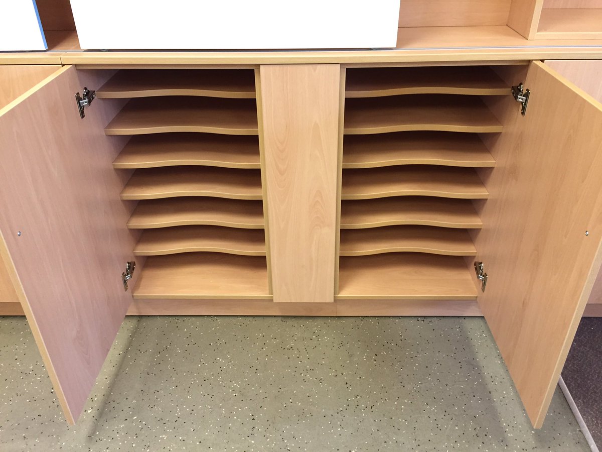 dvdfurniture's tweet image. DVD Educational Furniture in Beech MFC with 2mm Edges. #teachingwall #educational-furniture #bespoke #school