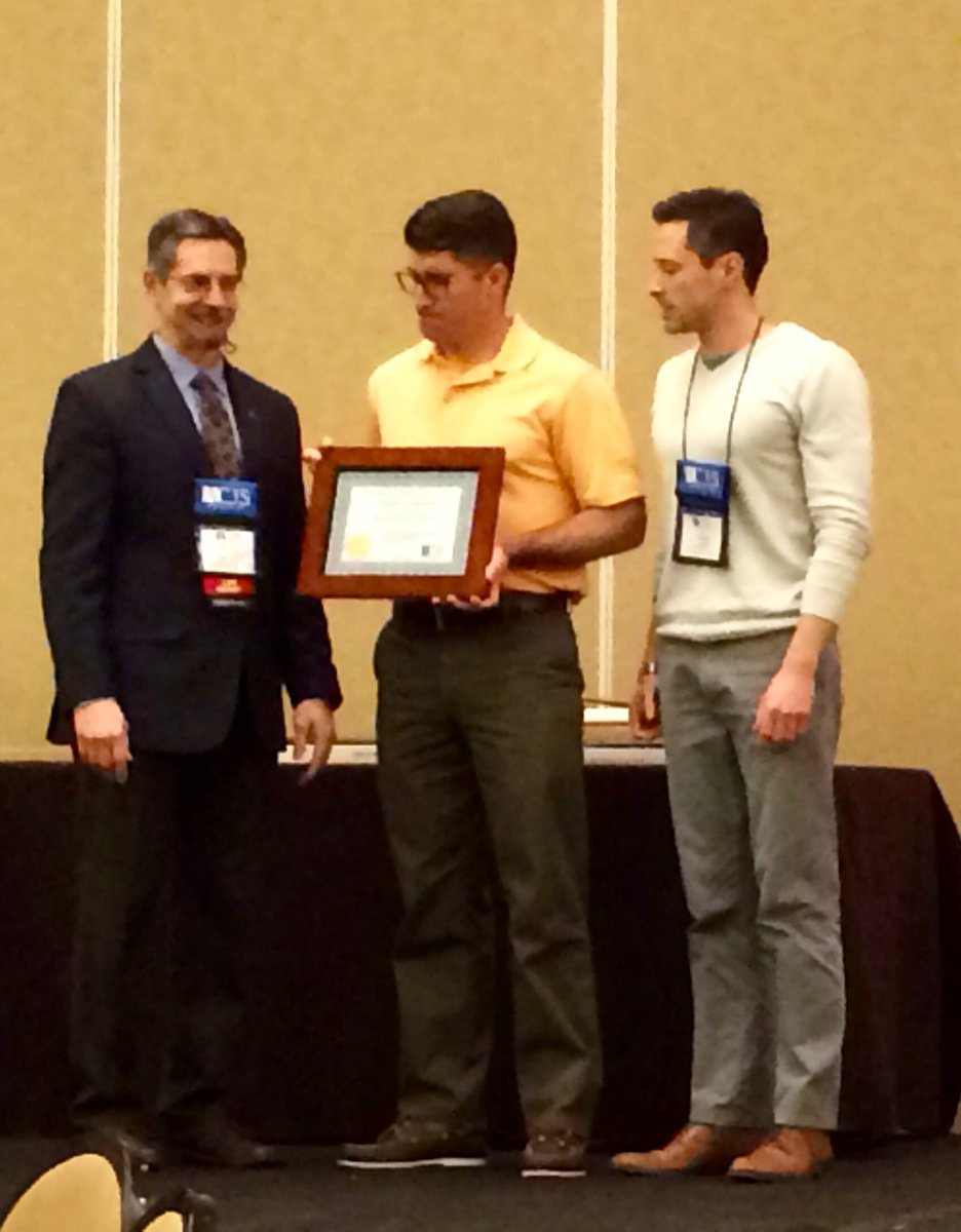 MichaelJJenkins's tweet image. Receiving plaque marking CJ program&apos;s ACJS certification at #ACJS2016 Much credit 2 Harry Dammer 4 his work on this