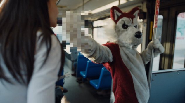 pitchfork's tweet image. .@biggrams don fursuits, wreak havoc in their video for "Drum Machine" ft. @skrillex p4k.in/EaPGI3b