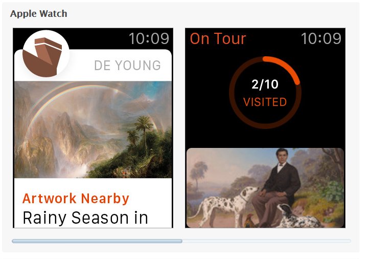 deyoungmuseum's tweet image. Now avaliable for #AppleWatch: our app is like a curator tapping you to whisper an insight. dey.ng/IfKWt