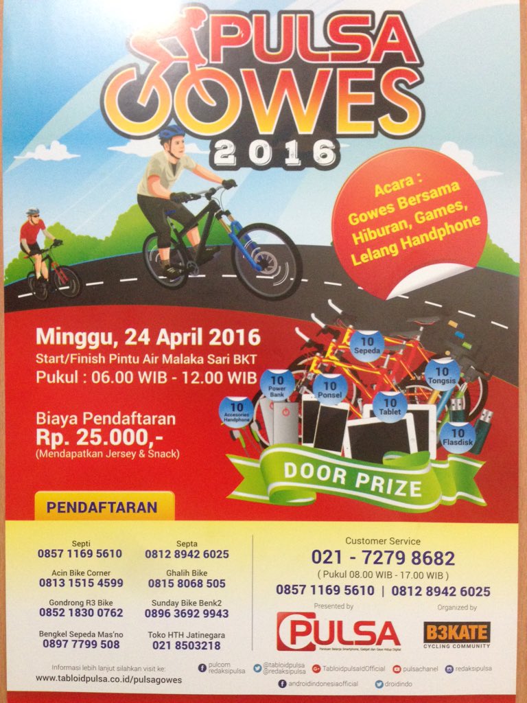 Mari ayunkan kaki <a href="/tabloidpulsa/">Tabloid PULSA</a> #goes