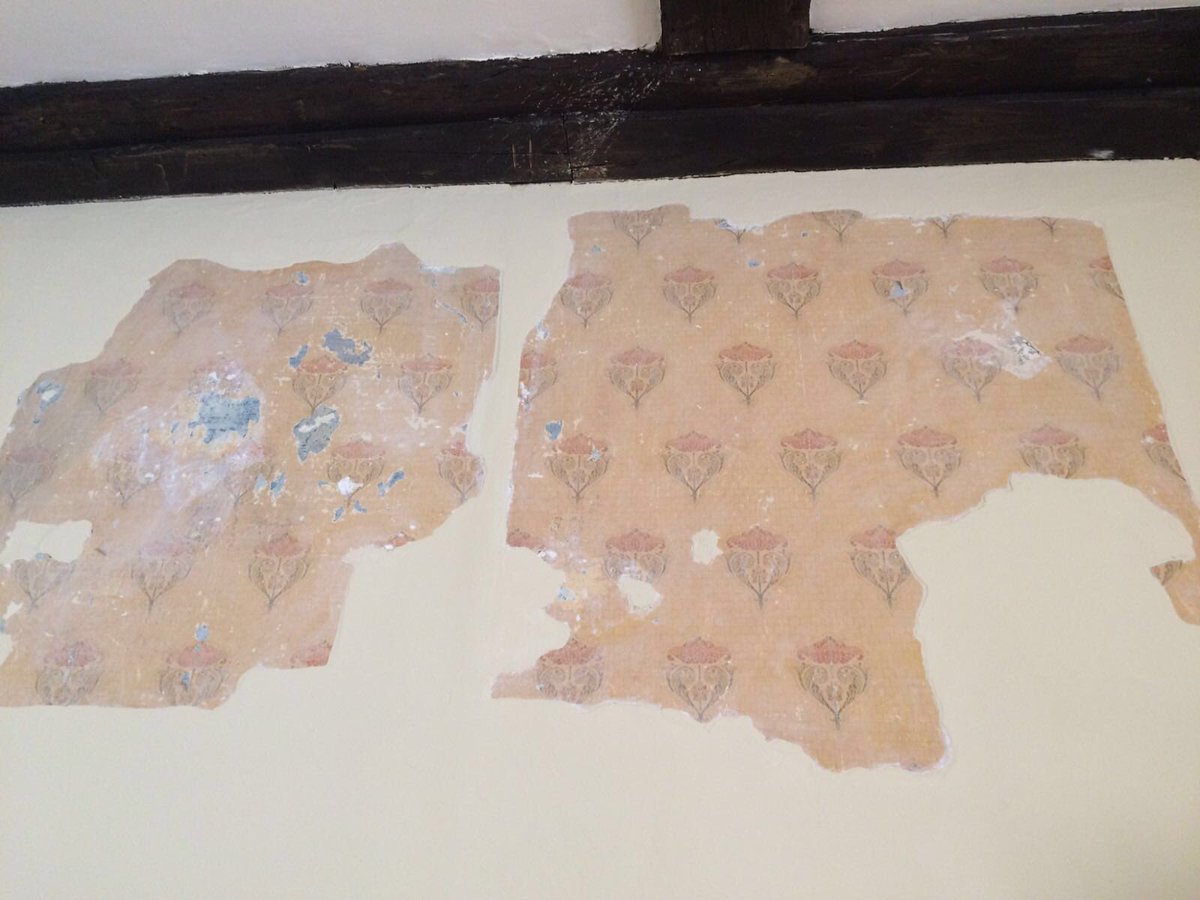HallPlaceBexley's tweet image. #futureMW Our curators found some intriguing wallpaper during renovations. We would love to know more, can you help?
