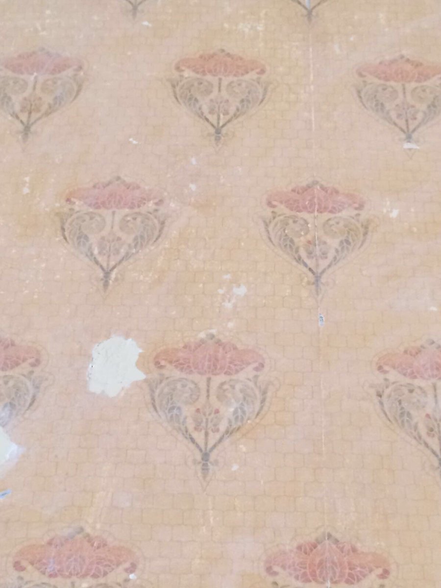 HallPlaceBexley's tweet image. #futureMW Our curators found some intriguing wallpaper during renovations. We would love to know more, can you help?