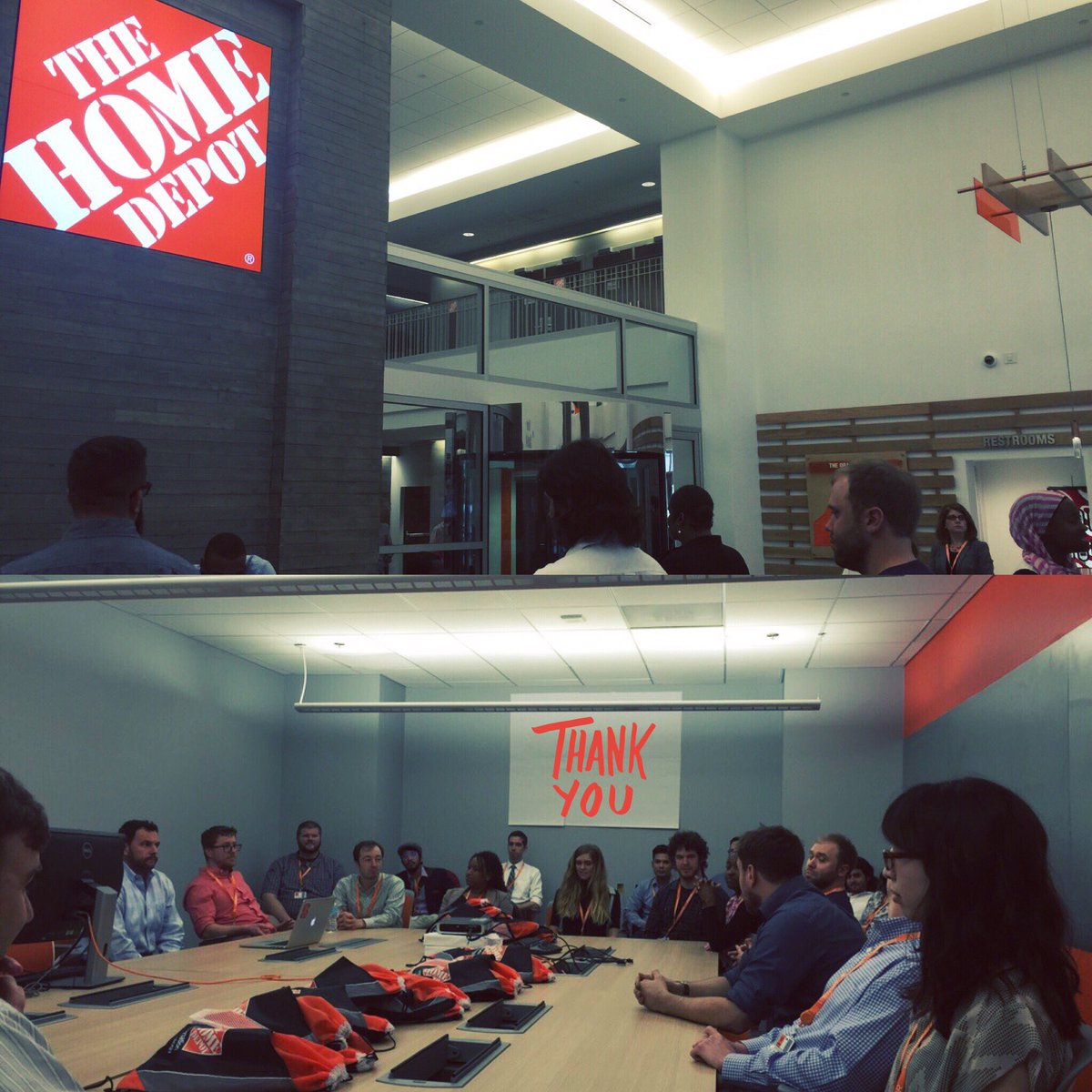 TheIronYard's tweet photo. Thank you @homedepot for hosting The Iron Yard students today at your HQ! #theironyard #atlanta #atl https://t.co/cvUjxr3K5j