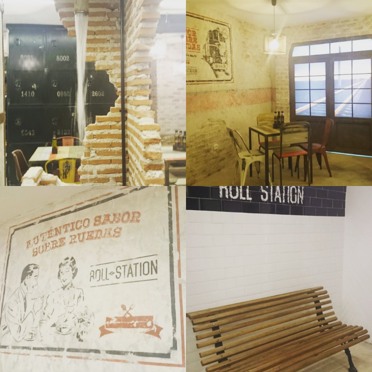 Aurora_Trenado's tweet photo. Inauguración @RollStationCo, seguro #bardemoda #Madrid #estaciondetren @aires_isabel @cocinaaficiones @albamaro_ https://t.co/8COP3hiPRq