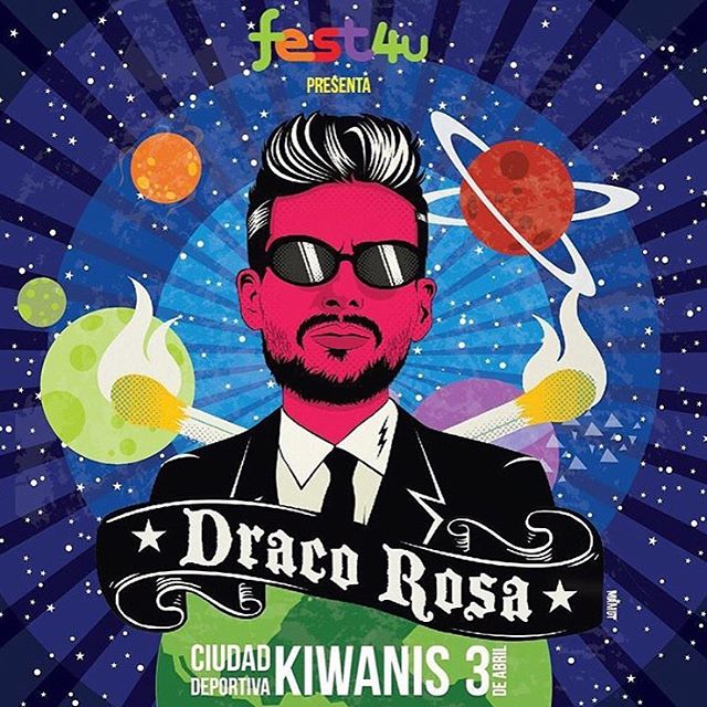 Fanlyc's tweet photo. .@dracorosa estará en el #fest4u2016! El sábado 2 de abril en un conversatorio y el domingo en tarima. #Rock4u https://t.co/9sOGYTN2ql