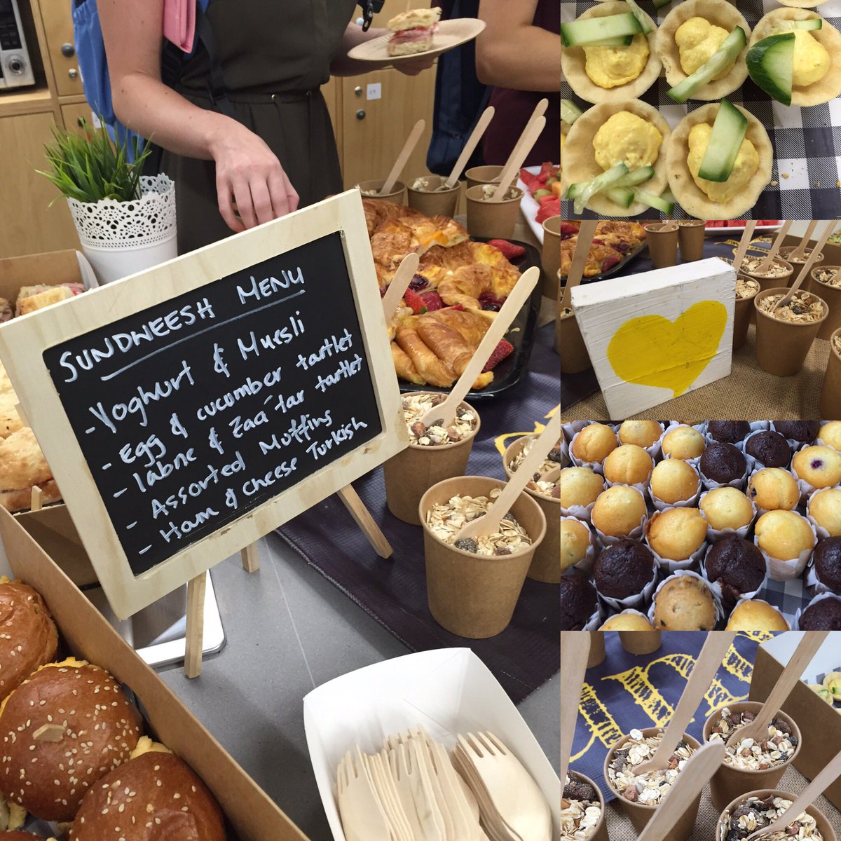 Amazing catering at women's startup #breakfastclub <a href="/sundweesh/">sundweesh</a> @UTS_Hatchery <a href="/ACESUTS/">ACES UTS</a>