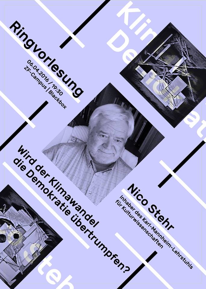Wis_21's tweet photo. Nächste Woche: Vortrag von Prof. Nico Stehr zum Thema Klimawandel und Demokratie @zeppelin https://t.co/diWJEcbctg https://t.co/OjbY9oymBF