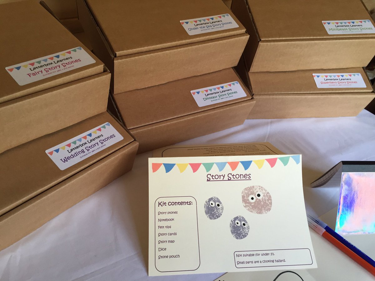 LboxLearners's tweet photo. ...notebook, felt tips and a leaflet with tips for grown ups and storytellers and links to the national curriculum. https://t.co/5wCK8jA0a6