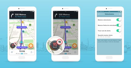 comuniquese's tweet photo. Waze lança velocímetro para motoristas evitarem multas - https://t.co/o8eaq0Wnhl https://t.co/EFrTSGMflc