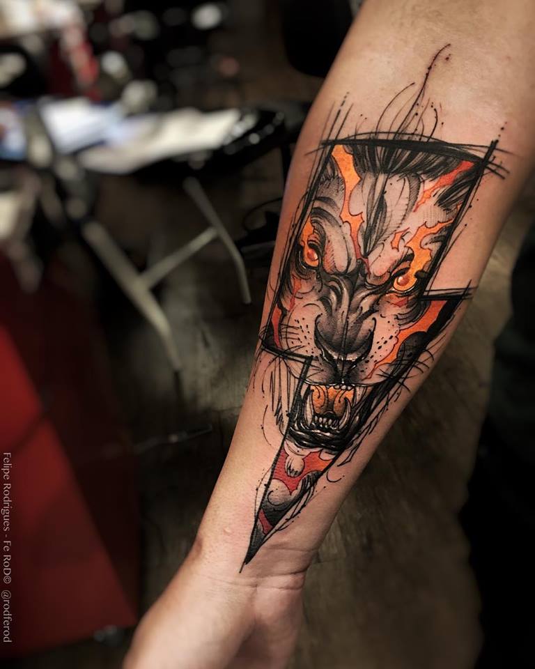 SaveMyInk's tweet photo. Very cool  piece by artist Felipe Rodrigues - Fe Rod!
Show us your work! https://t.co/l2vIN9wTgp #SaveMyInk #SMI https://t.co/omVCeIJSzl