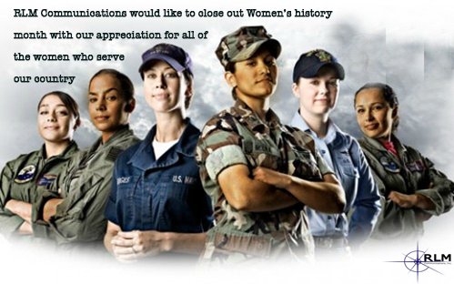 RLM_Comms's tweet photo. RLM Communications would like to express our gratitude for the women serving our country!
#womenshistorymonth https://t.co/qGXGO32ajG