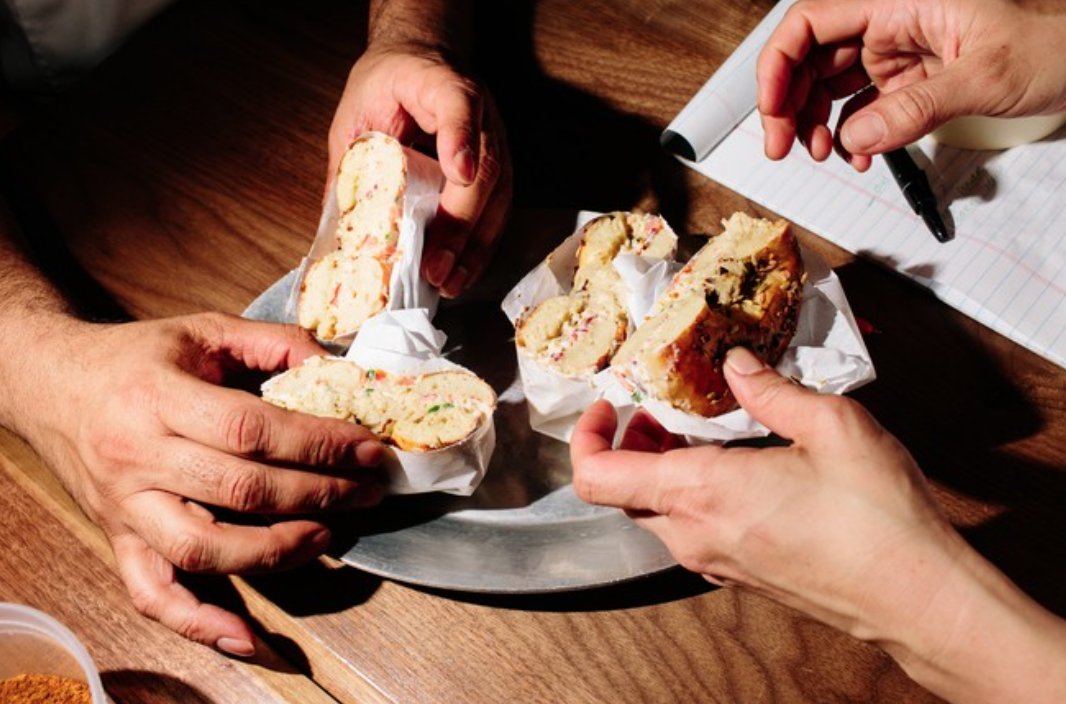 Launching today, <a href="/BlackSeedBagels/">Black Seed Bagels</a> #EastVillage chef collaboration series! Details on <a href="/WSJ/">The Wall Street Journal</a> on.wsj.com/1PFSD73