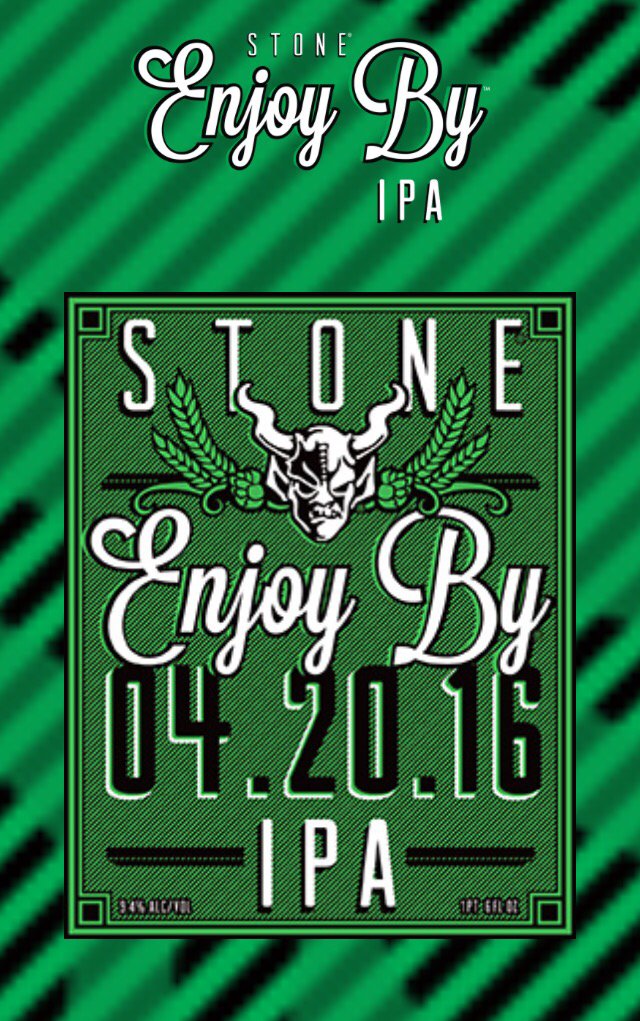 Get some NOW! Crazy good, but very limited. @stonebrewing #enjoybyipa #420 #deliciouslydank
