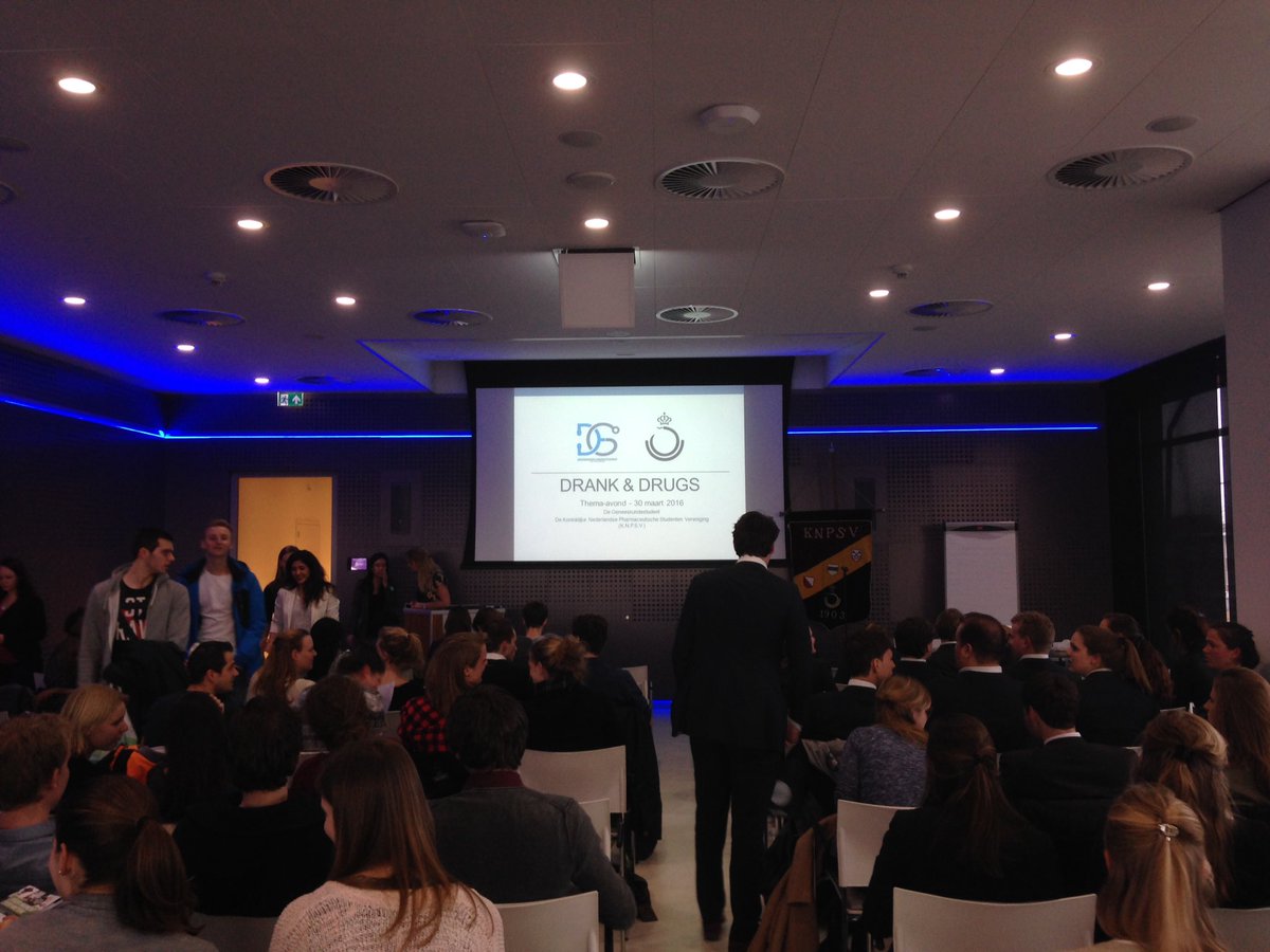 Gezamelijke thema-avond "Drank en Drugs", voor geneeskunde- en farmaciestudenten, door <a href="/DeGnskStudent/">DeGeneeskundestudent</a> en <a href="/KNPSV/">K.N.P.S.V.</a>