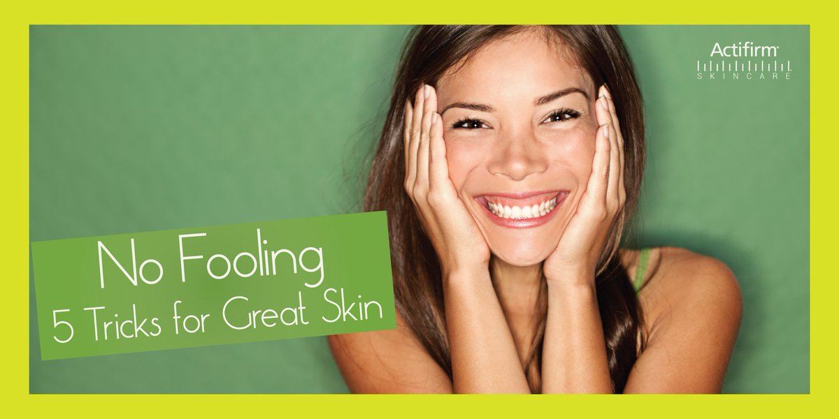 Actifirm's tweet photo. "these words of advice are no joke" #BeautyBlog #NoFoolingAboutGreatSkin #SkinTricks   https://t.co/QQbpg8Tujz https://t.co/Pg6SaKeBLn