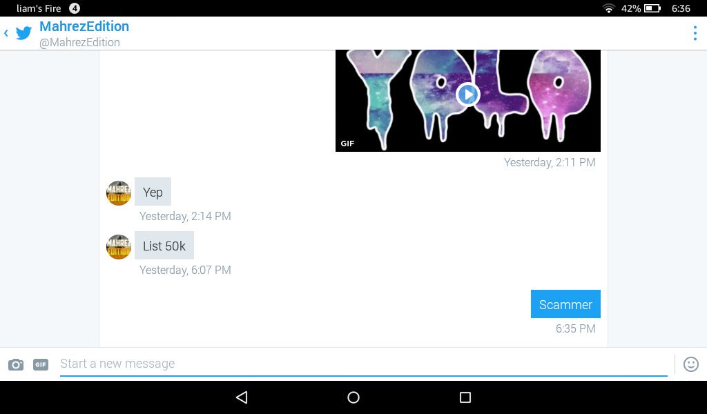 Marhez scammed me 50k proof