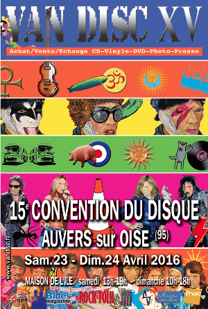 VandiscFR's tweet photo. L' affiche 2016 de VanDisc dévoilée (https://t.co/m6dUxwkRaN) https://t.co/opBupiHk6K