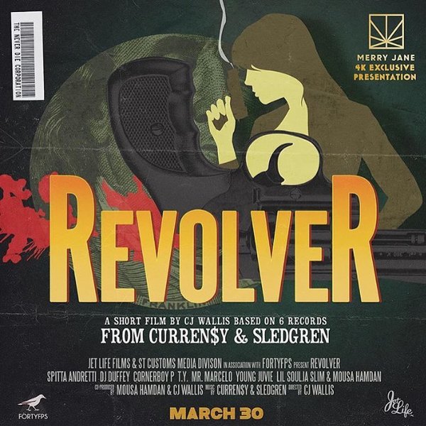TaylorGang's tweet photo. REVOLVER | Curren$y &amp; Sledgren | A Film By CJ Wallis https://t.co/spUWGigdgW https://t.co/Un8tgYz4QP