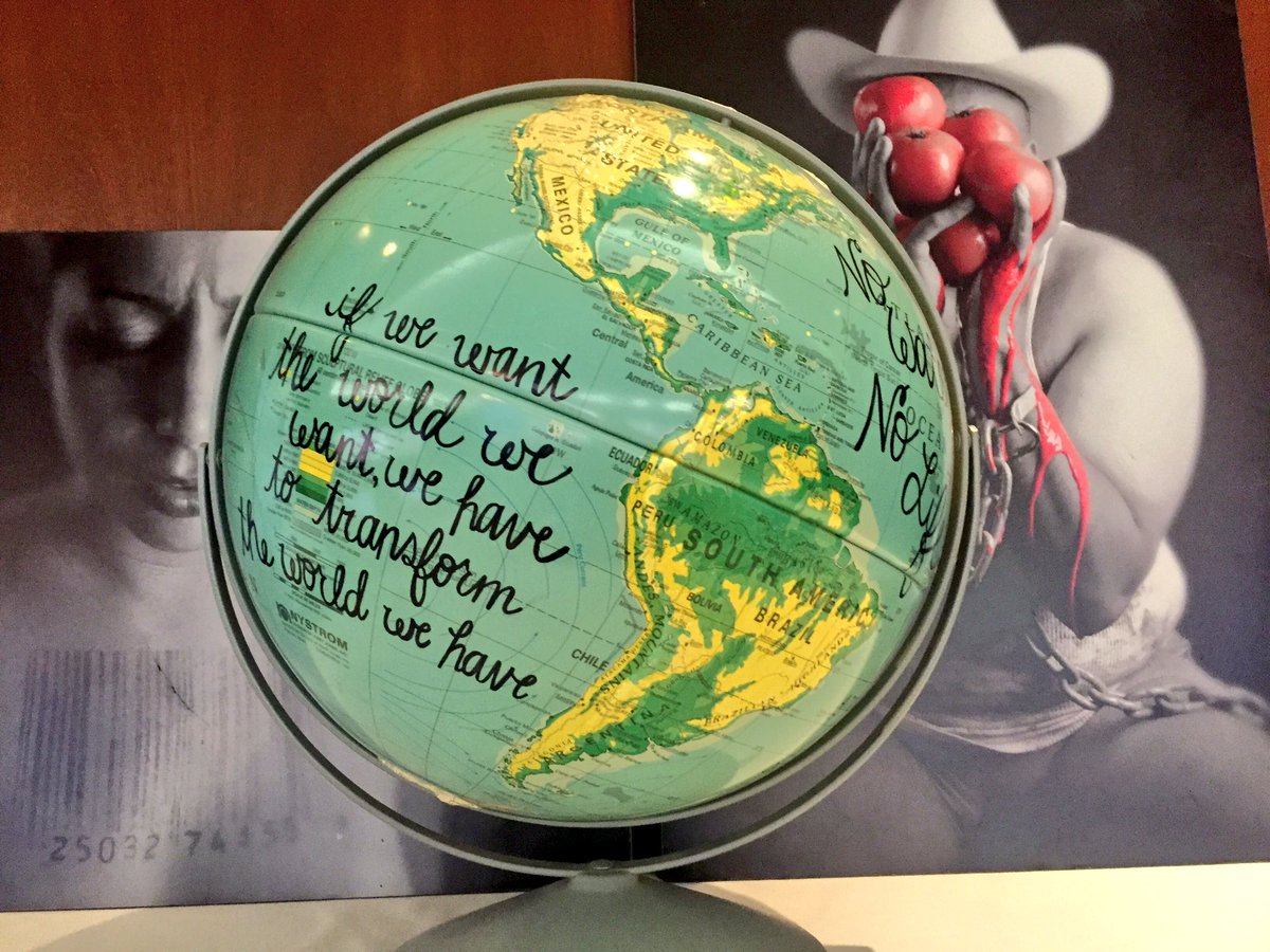 univofdayton's tweet photo. "If we want the world we want, we have to transform the world we have." #WednesdayWisdom from #FairtradeFlyers https://t.co/rwrmTY1X7K