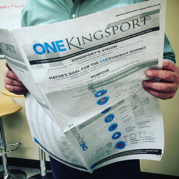 TimesDigital's tweet photo. #Net360 is proud to be a part of #OneKingsport Summit guide in today's #KingsportTimesNews! https://t.co/1iOTAZSOGB