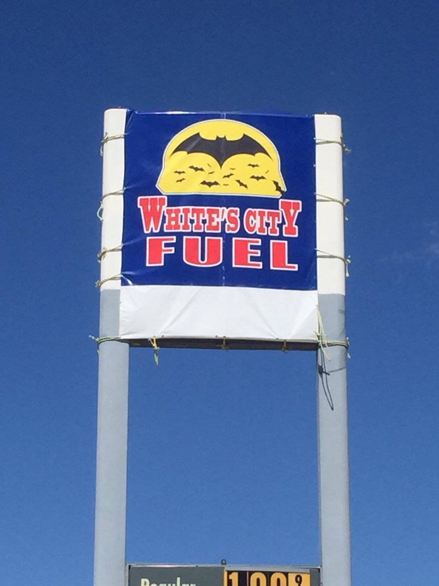 TheRockabout's tweet photo. With that logo they should have called themselves Gotham City Fuel. https://t.co/HO9Olnyjv5