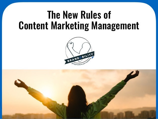 technicaltroy's tweet image. The New Rules of Content Marketing Management via @SlideShare. VIEW: bit.ly/1pFiNl0