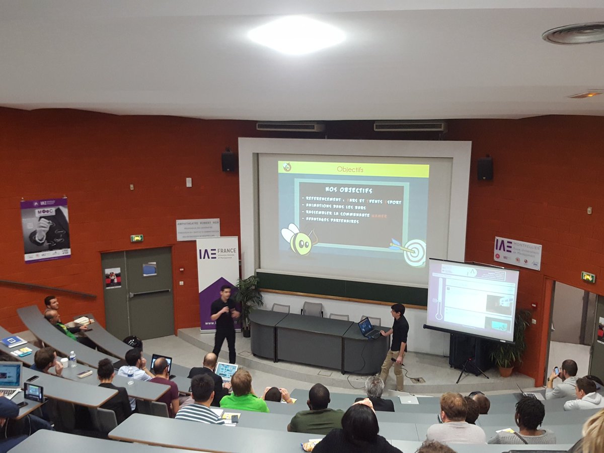 IAE_Montpellier's tweet photo. BeeGamer autour des bars et des événements esport en France #IAEmtp @IAE_Montpellier https://t.co/vkGw2ods3z