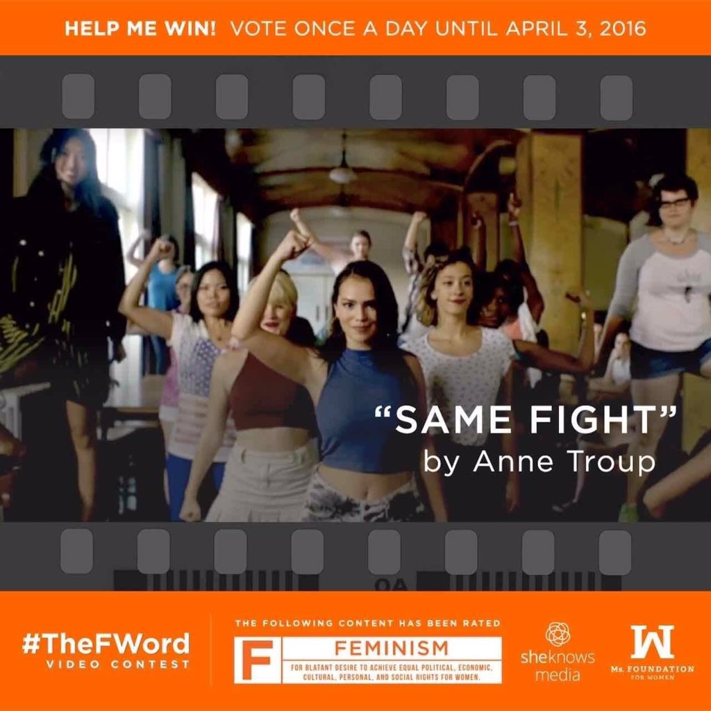 CaffeineDiary's tweet image. My #wcw is on the fearsome feminists in #TheFWord video contest, esp. my #samefight team. thefword.splashthat.com
