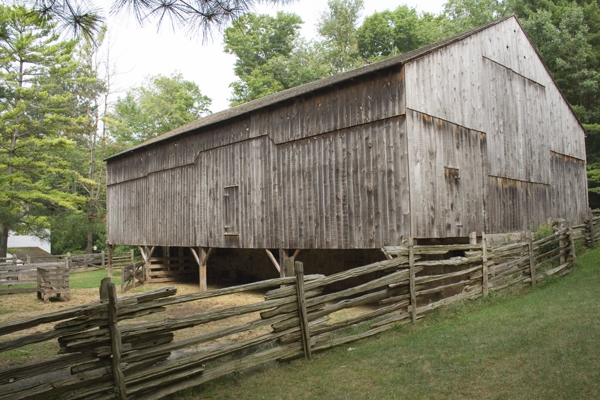 RWMuseumArchive's tweet photo. Part of our site's #architectureMW is preserving or reproducing historic architecture- even bridges and barns. https://t.co/kP17N5WO5K