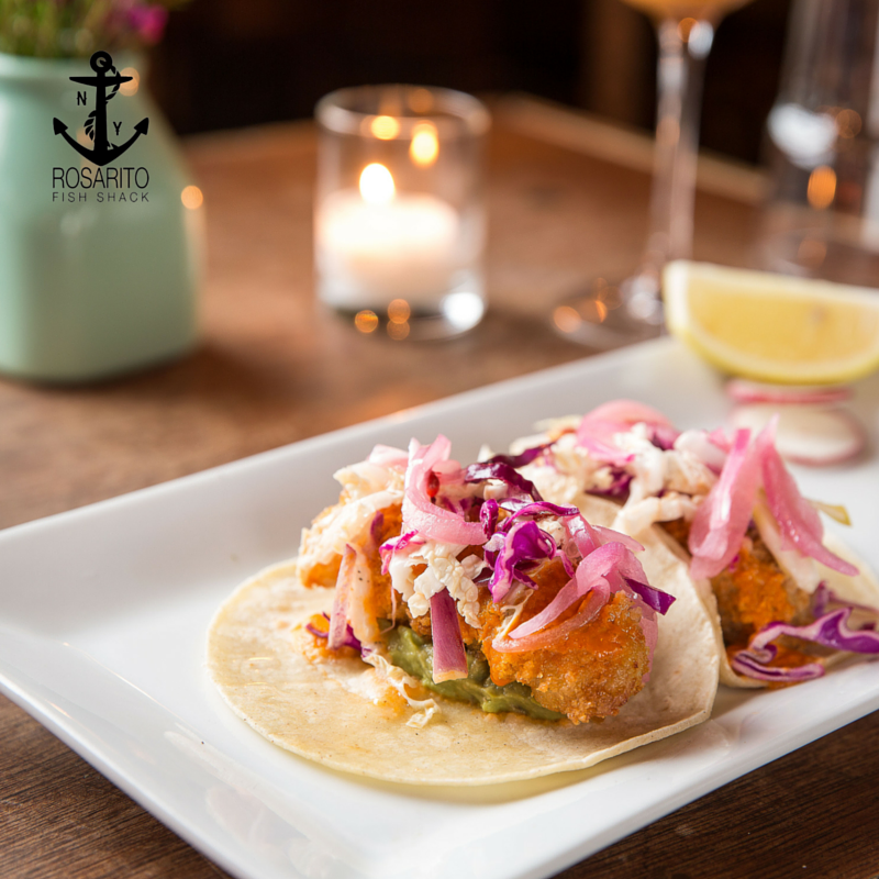We are locos for tacos! Haven't tried any of our amazing #tacos, like this tasty little number? (Pescado Taco) #NYC