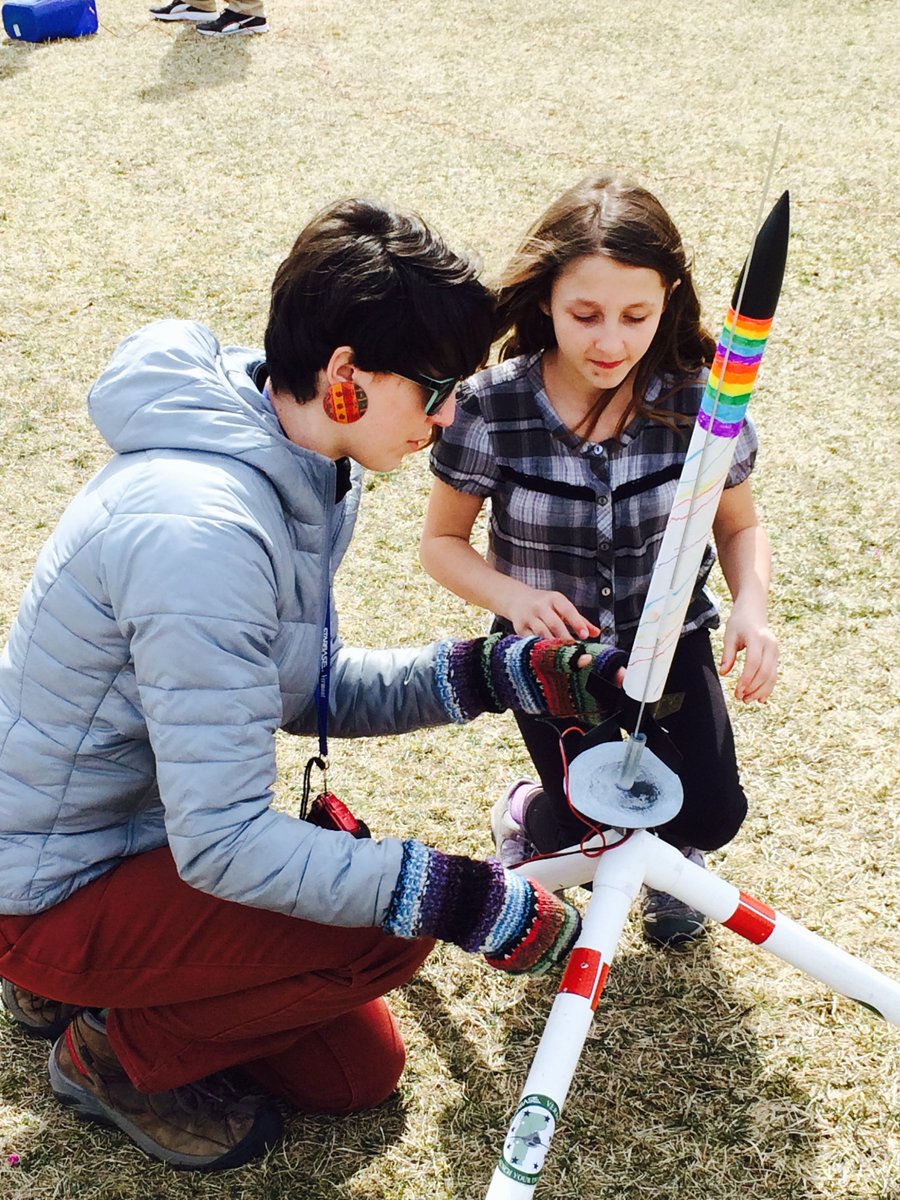 PrincipalChrisD's tweet photo. It is StarBase rocket launch day for grades 5/6 at Fletcher! #FWSU #NASA #vted #vtscience https://t.co/jHd4zCfW5Y