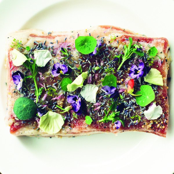 TheLocalPalate's tweet image. This pork belly is floral cured: bit.ly/1UUP44H @DutchandCompany