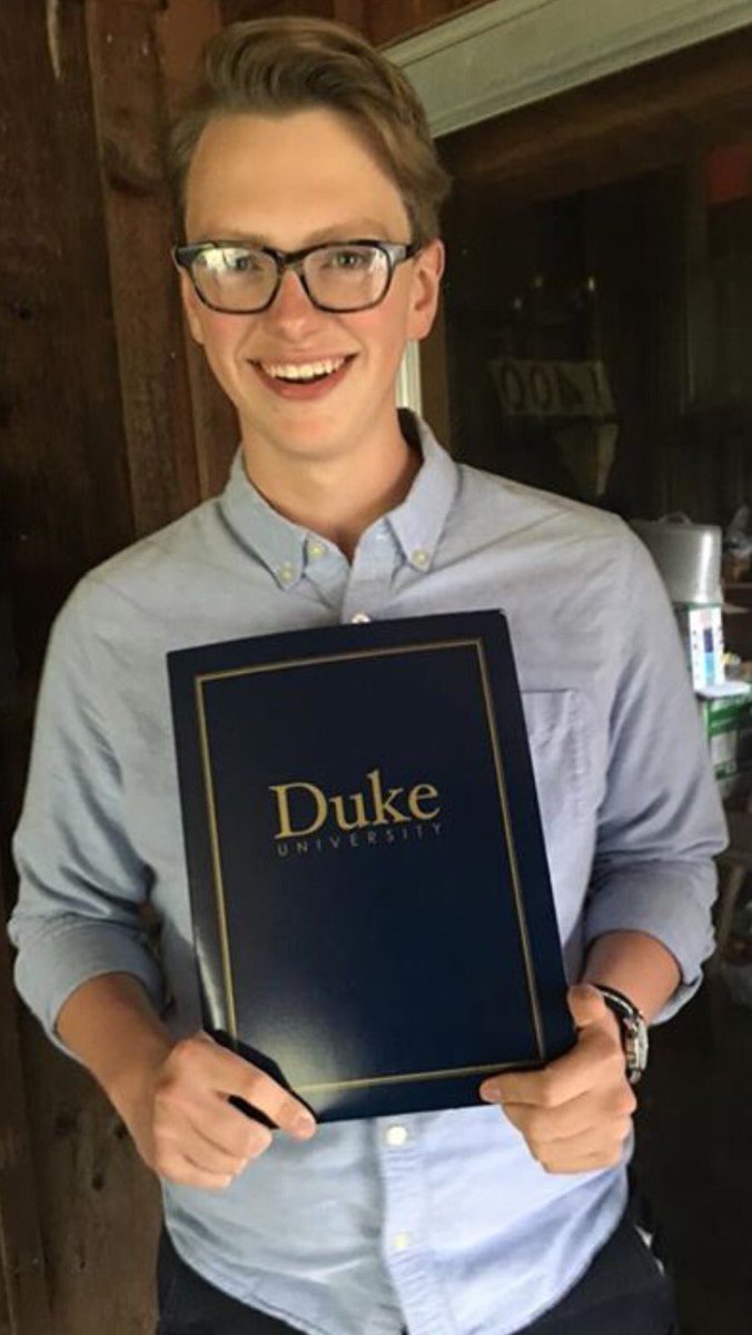 SapulpaDistrict's tweet photo. S/O to senior Taylor Albus for getting accepted and nearly full-ride scholarship to Duke!! #chieftainstrongSTUDENTS https://t.co/GbZCPl9obc