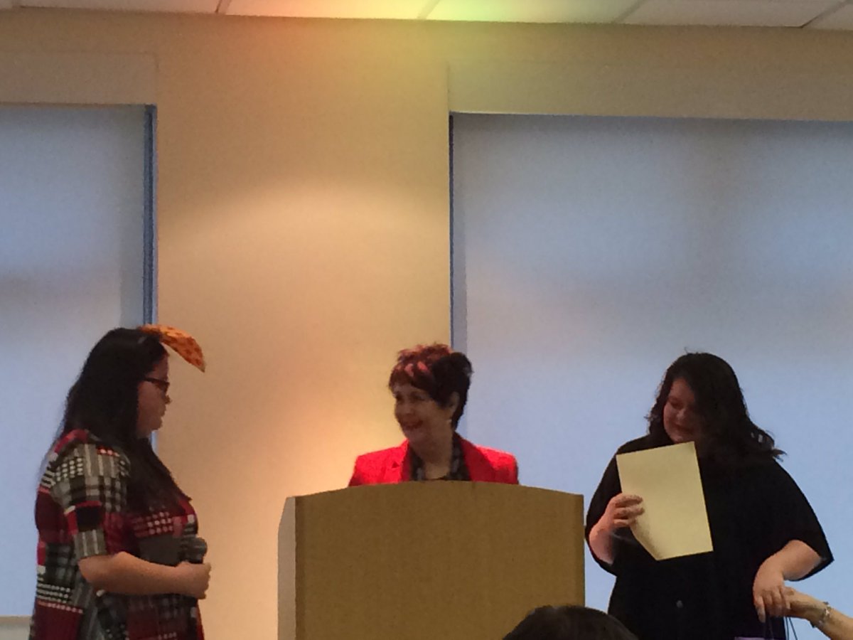 ECMForumSCVS's tweet photo. Katie Owen wins the first award Young Volunteer of the Year Award! #ymha @YMHASefton @seftoncvs  presented by @ovh https://t.co/pMyHrQl8kb