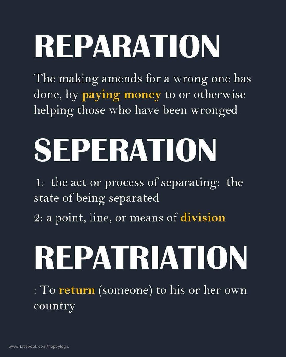 ReparationsNow1's tweet photo. Reparations are due to all our people's Globally!!! #FREEHAITI  #TheyStoleUs #TheySoldUs #TheyOweUs #REPARATIONSNOW https://t.co/bF5apcwvZC