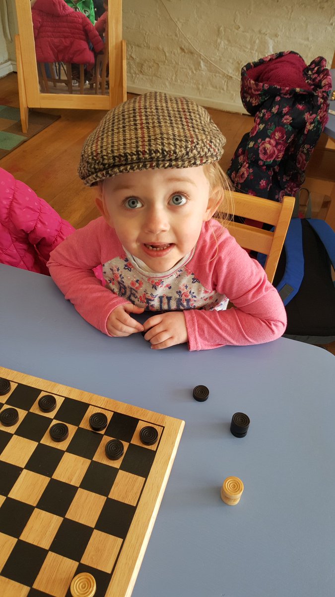 andyjread's tweet photo. Ella enjoying a bit of dress up earlier! #Chaplin #AndyCap 😂👸😉 https://t.co/aQGmxmLnn1