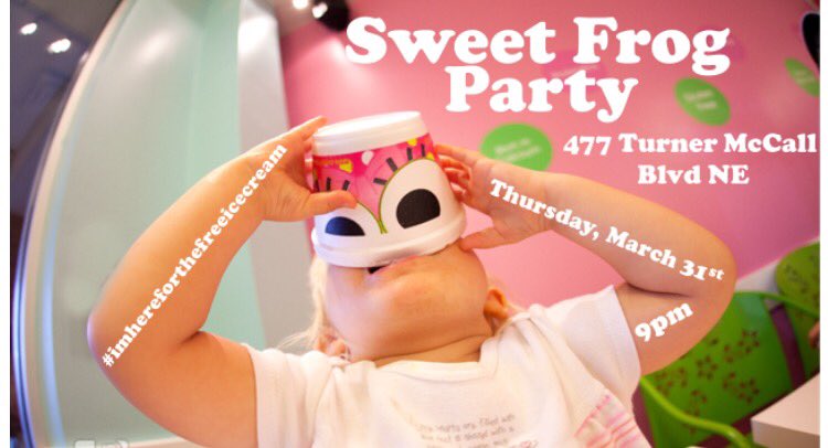 Shorter_ResLife's tweet photo. Who's ready for free ice cream tomorrow? #sweetfrogparty #retweetthis https://t.co/wujy1g6aiH