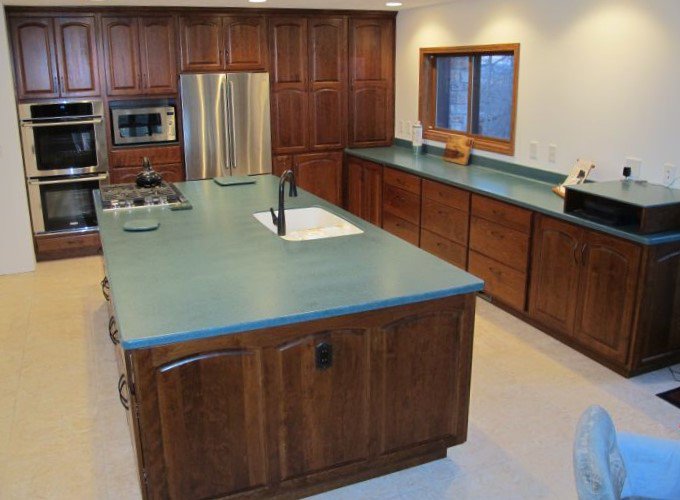 EagleCabinets's tweet photo. Couch Custom Kitchen #custom #kitchen #cherry #raisedpanel #eaglecabinets #solidwood #cabinets #cabinetry https://t.co/zgEdmjuMxJ
