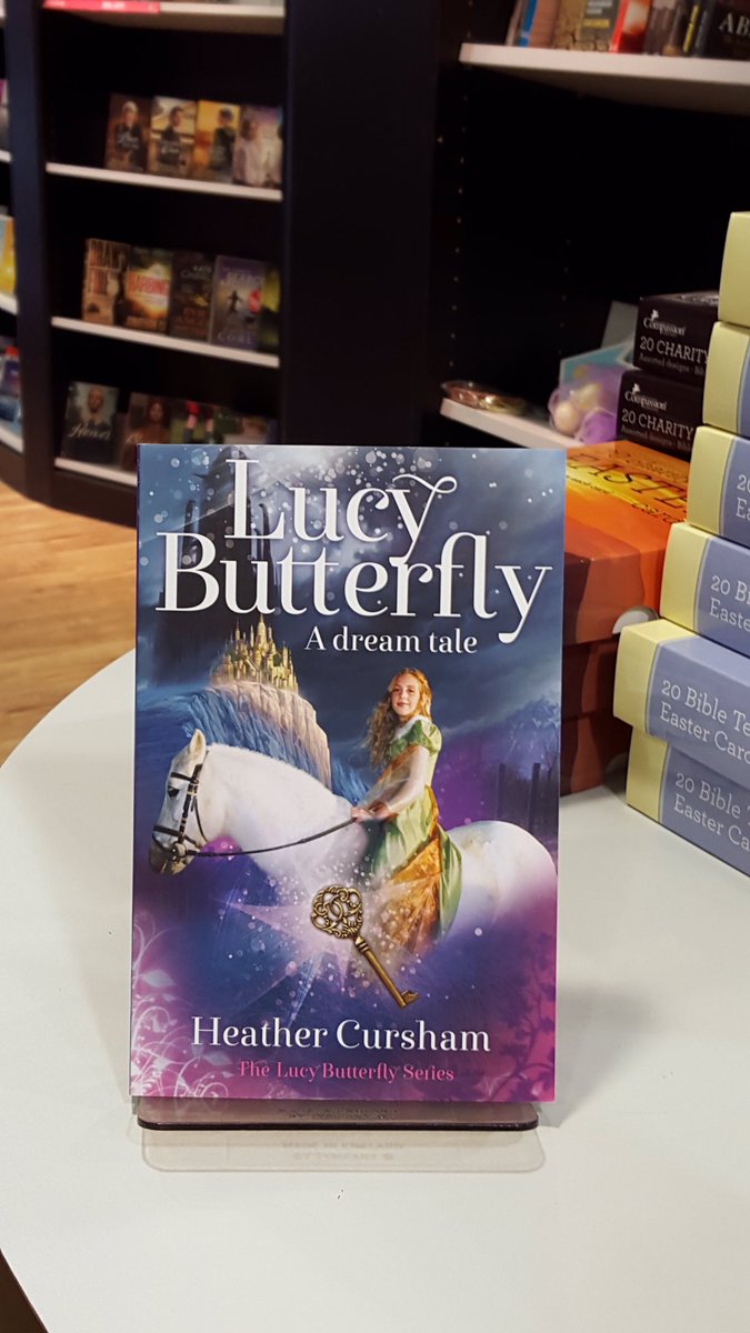 Book in a bookshop! #lucybutterfly