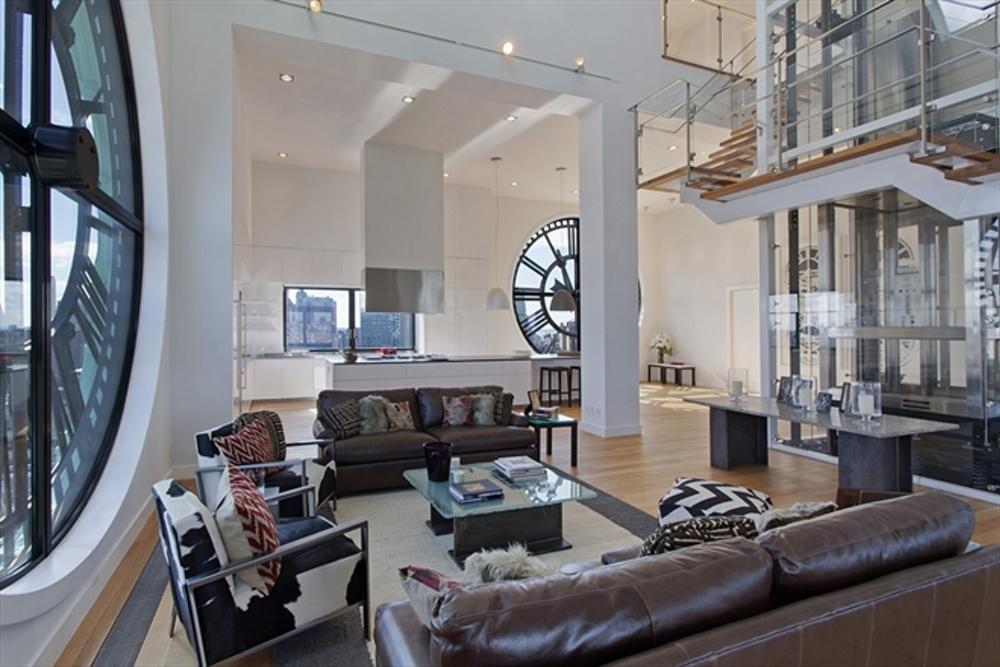 MartynWhiteLDN's tweet image. How about this for a space! You will never forget the time in this clock tower penthouse! #InteriorDesign #HomeDecor