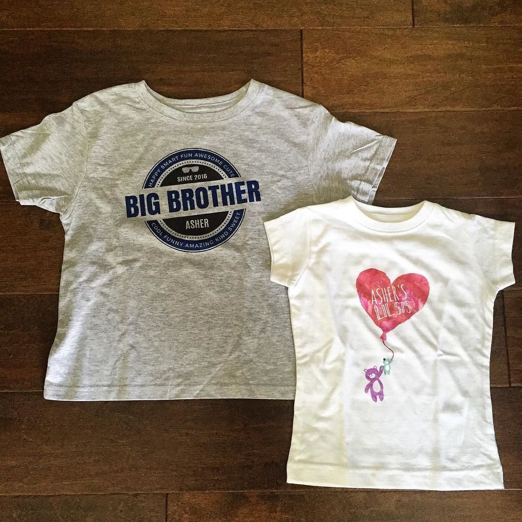 addicted2saving's tweet photo. How cute are these @thecustomkidsco t-shirts! My son thinks it is so cool that a shirt has… https://t.co/l3ljBcpgBa https://t.co/EuT9JYjA3i