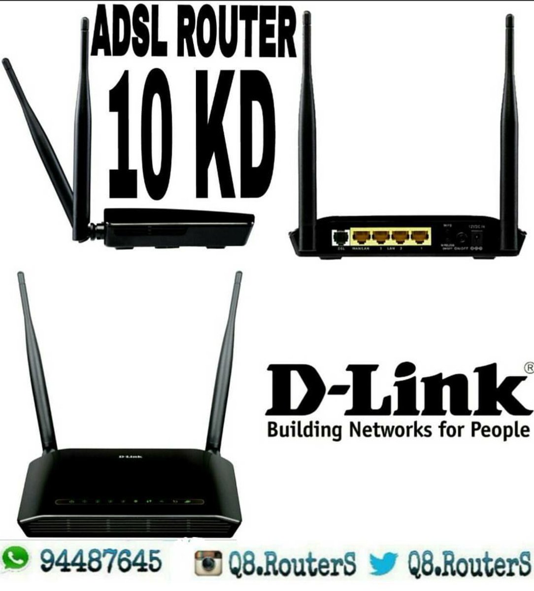 Q8RouterS's tweet photo. 📎مع قوةوايرلسN300احادي الموجة
✔كفالةالجهاز6 اشهر✔
التوصيل+التركيب+البرمجة(15دينار)
📱للطلب94487645
#كويت #q8 #retweet https://t.co/CkLWtMmArH