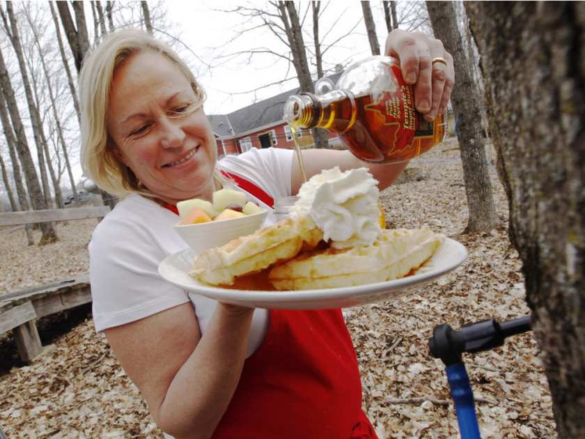 OttawaCitizen's tweet photo. Maple sap 'tsunami' washes across Lanark County https://t.co/MITDEVvpdl https://t.co/GKhEDRFWuQ