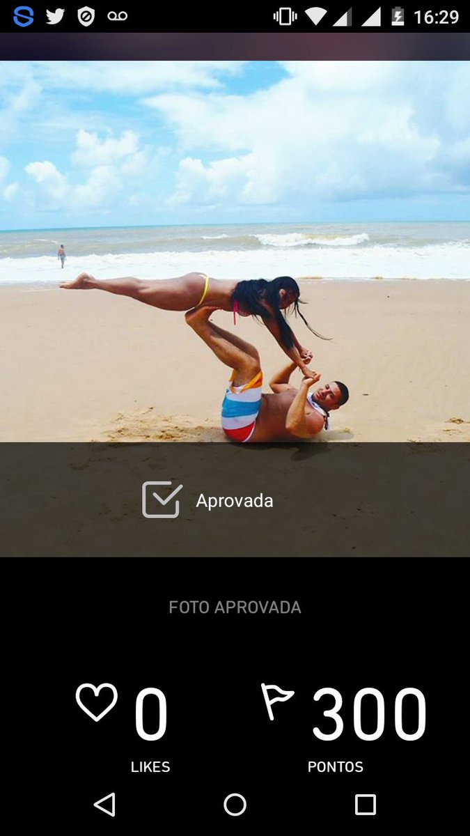 Minha foto Aprovada na missão. 👏👏