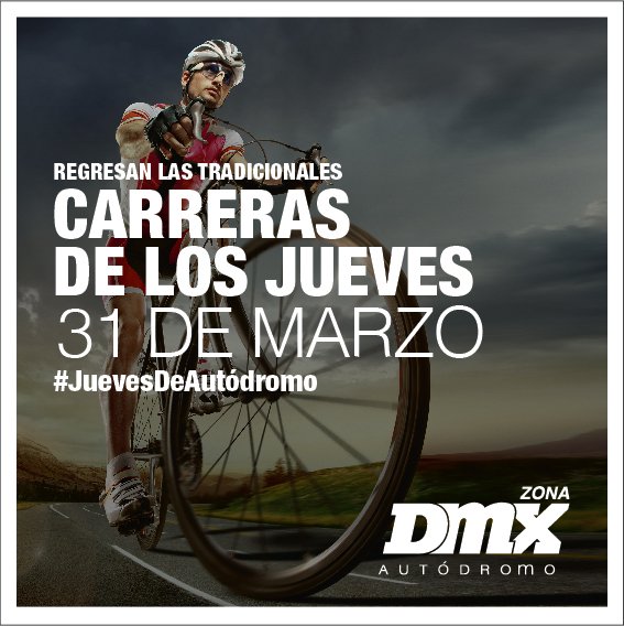 Zona_DMX's tweet photo. ¿Quién nos acompaña mañana al  #JuevesDeAutódromo? https://t.co/t4JKNPmPYB