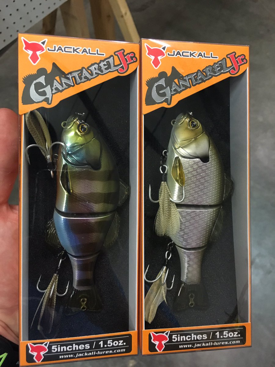 mondotackle's tweet image. New Gantarel Jr.s just came in, limited number so available in store only! #mondotackle #jackallfishing