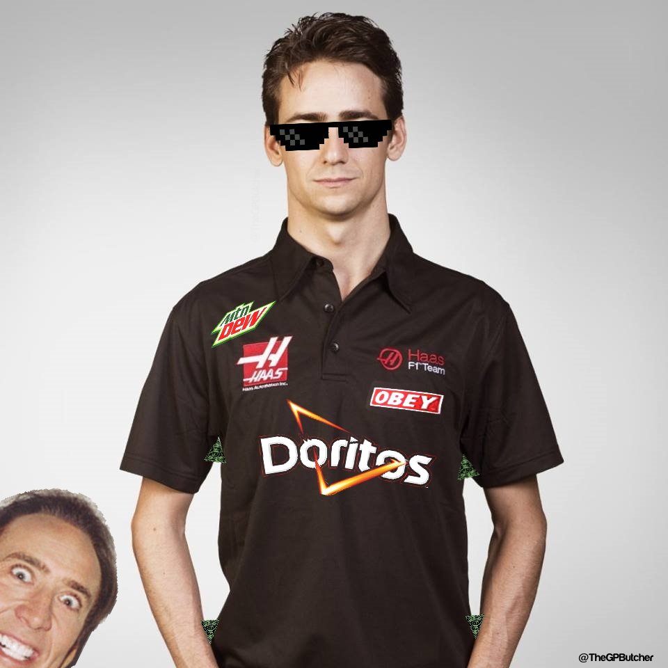TheGPButcher's tweet photo. @EstebanGtz shows up his tougher image after the Australian GP, he respawned.

#F1inBahrain #Bahrain #BahrainGP #f1 https://t.co/Iaw6kceTvq